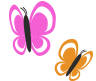 Schmetterlinge rechts
